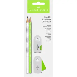 Set Faber-Castell Sparkle zel./bela 2018