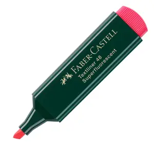 Marker Fluo Faber-Castell 48 rdeča