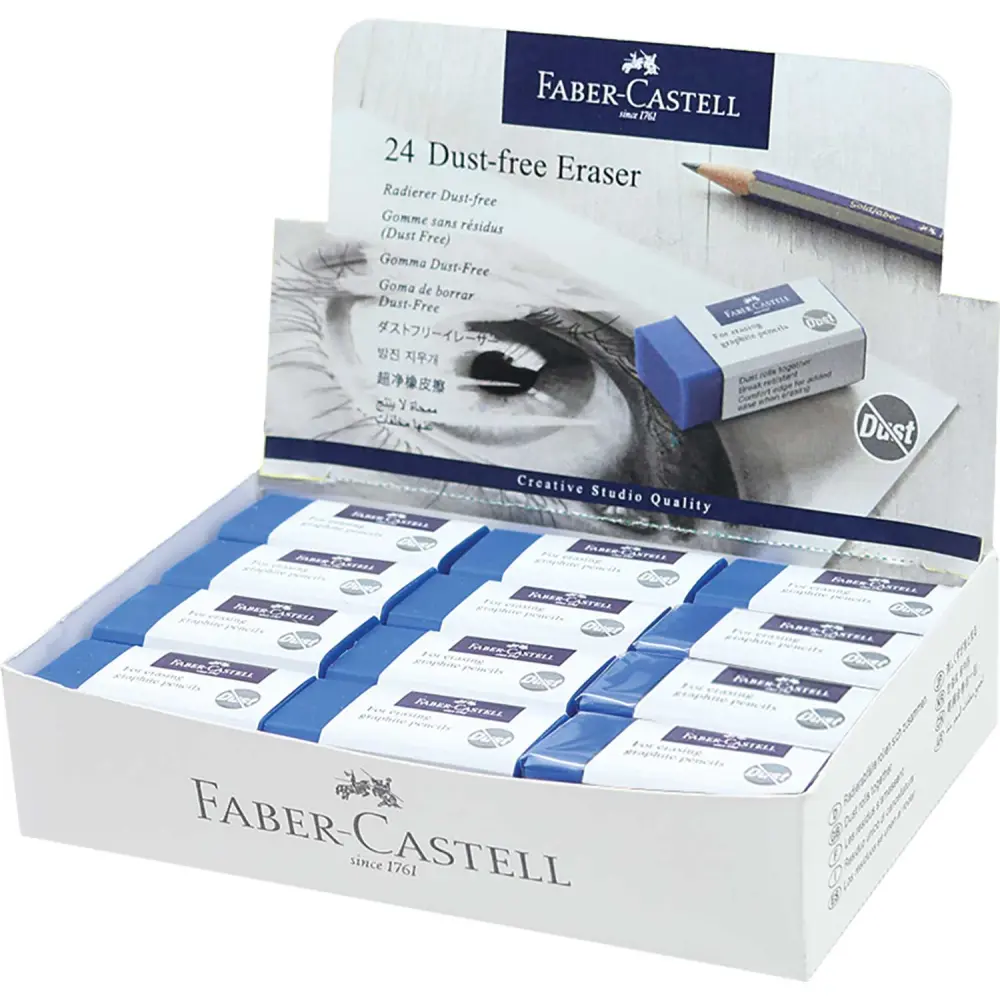Radirka Faber-Castell Dust Free 24/1