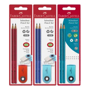 Grafitni sv. Faber-Castell z radirko 3/1