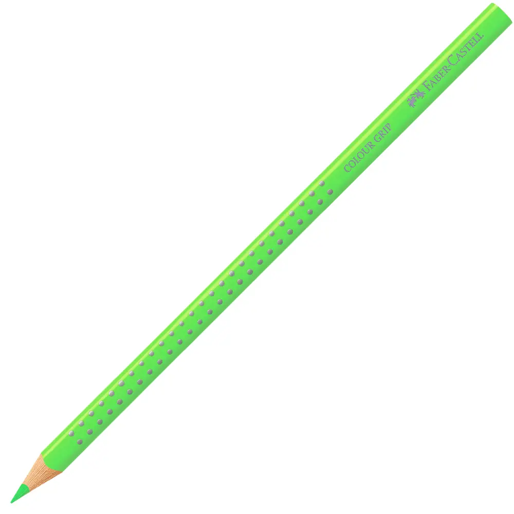 Barvica FABER-CASTELL, grip neon green