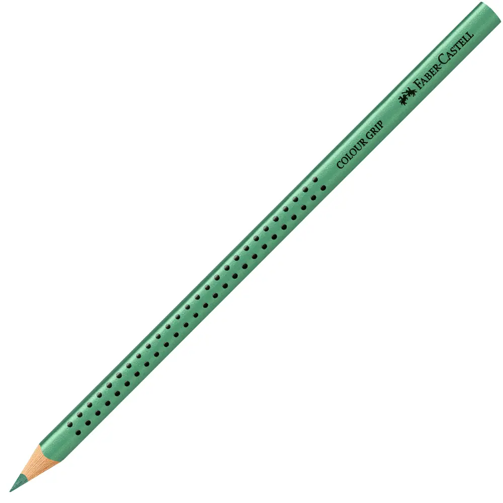 Barvica FABER-CASTELL, grip green metal
