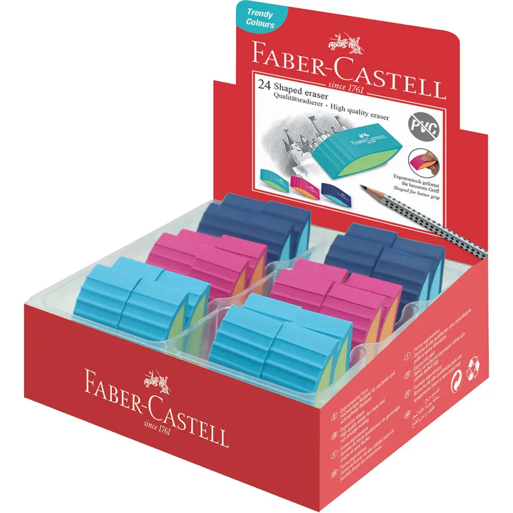 Radirka FABER-CASTELL, bicolor