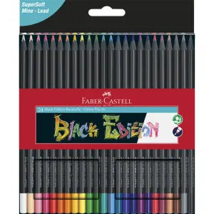 Barvice FABER-CASTELL,black  24/1