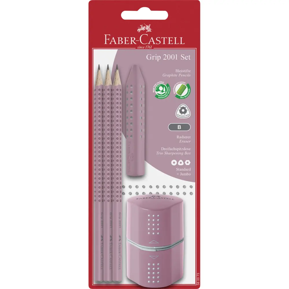 SV.GRAF. FC GRIP SET ROSE