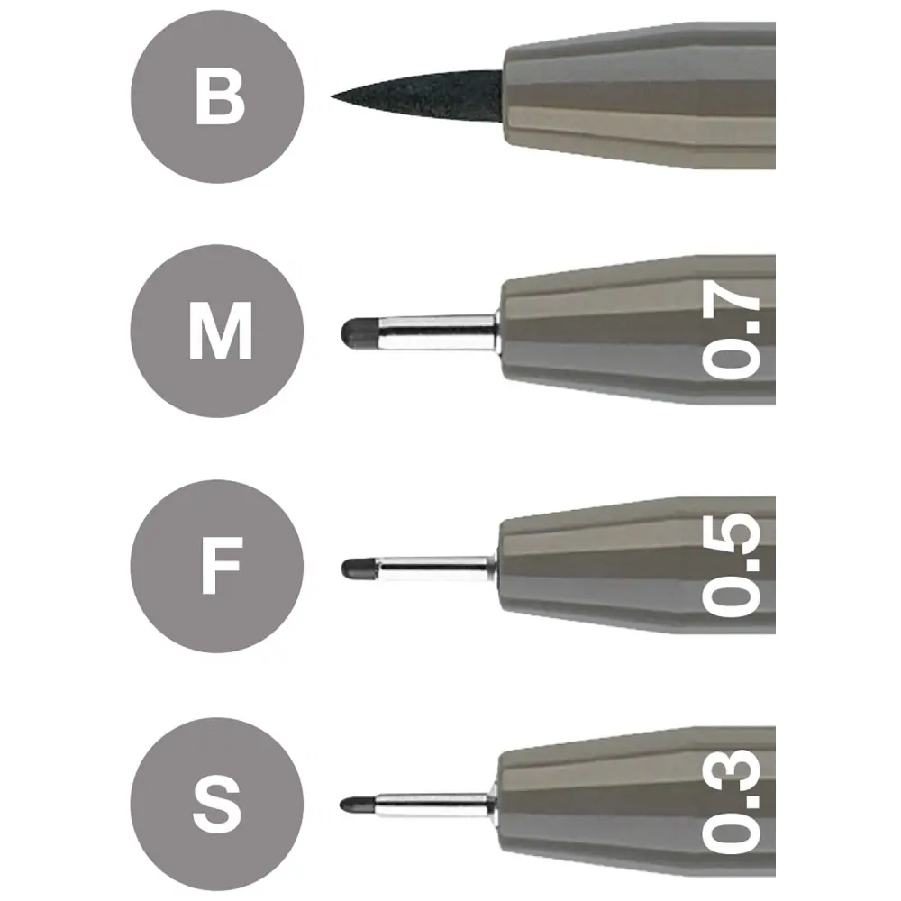 Flomastri Faber-Castell Pitt 