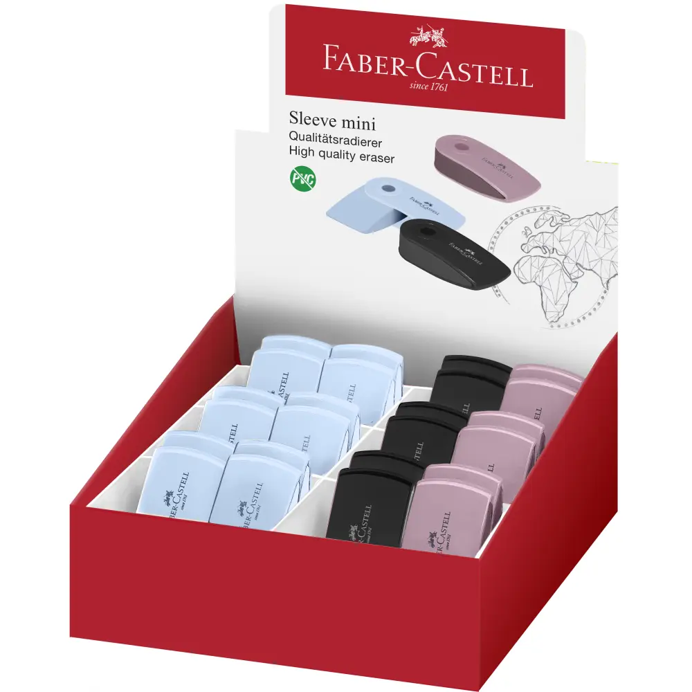 Radirka faber-castell sleeve mini new ha