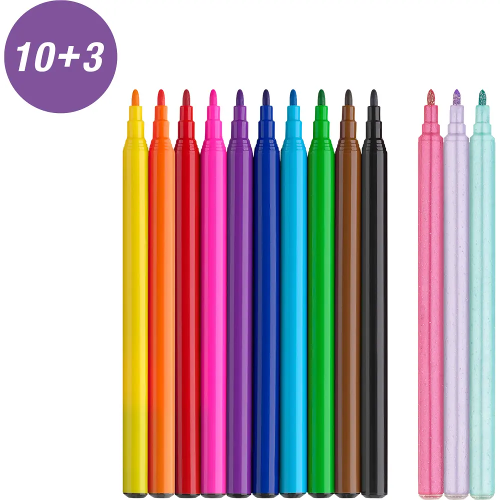 FLOMASTRI FABER-CASTELL UNICORN 10+3