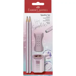 SET FABER-CASTELL SPARKLE COSMIC BC ROSE