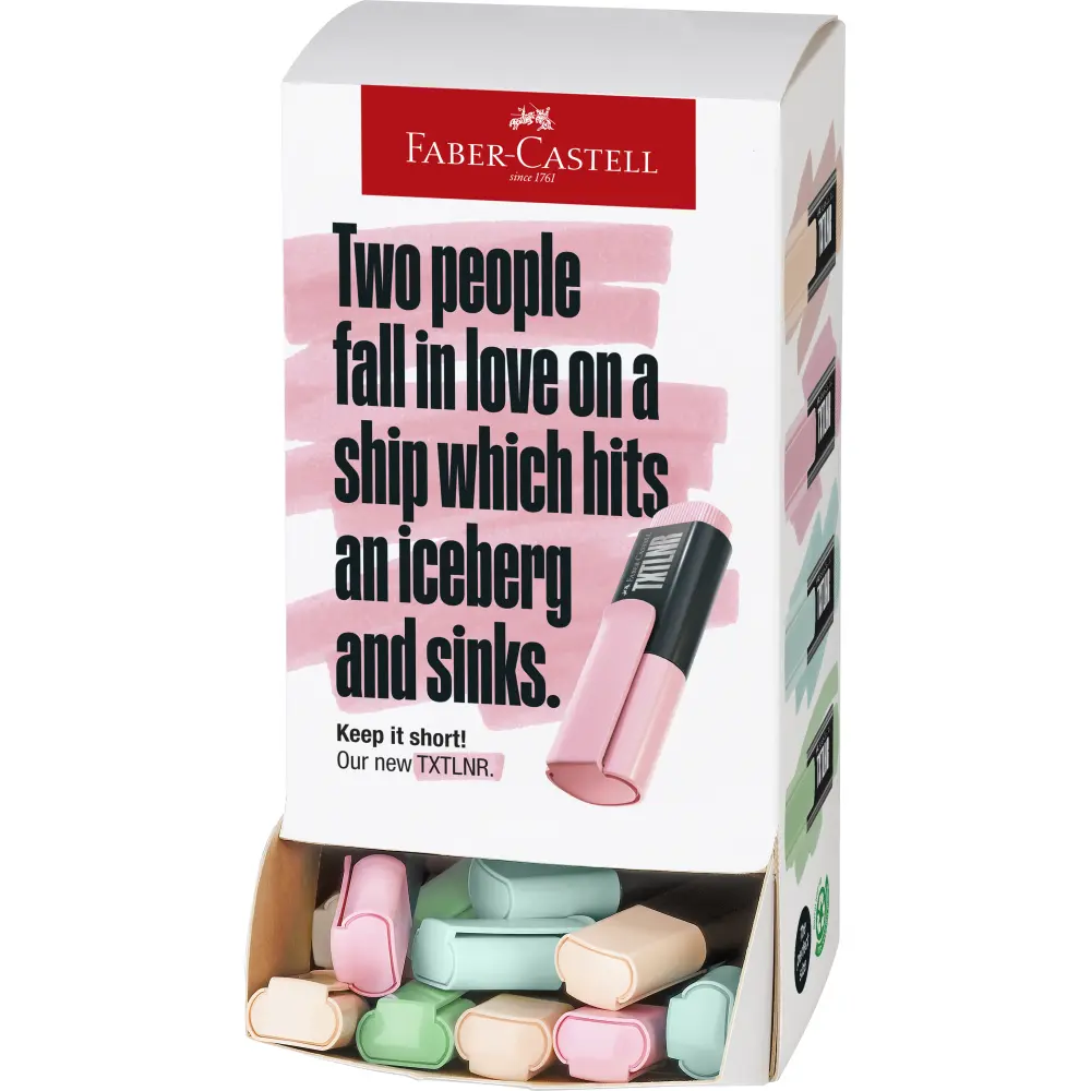 MARKER FC TXTLNR PASTEL 60/1