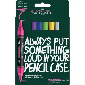 MARKER FC ACRYL MULTI SP VIBRANT 6/1