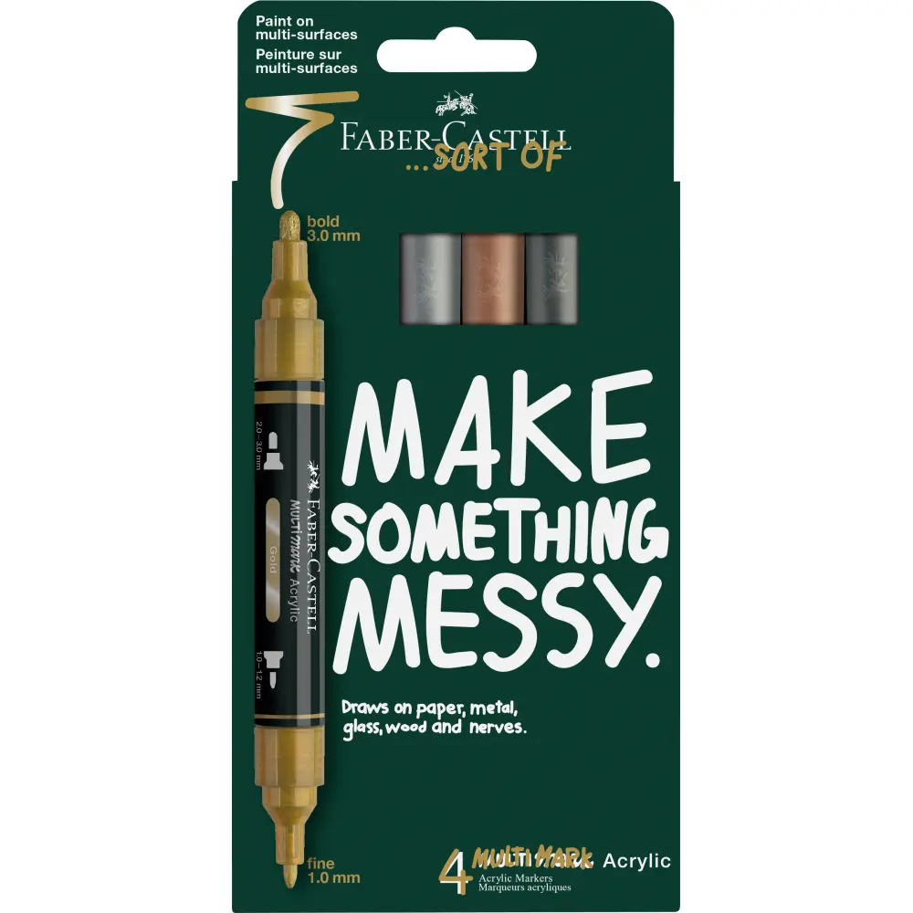 MARKER FC ACRYL MULTI SP METAL  4/1