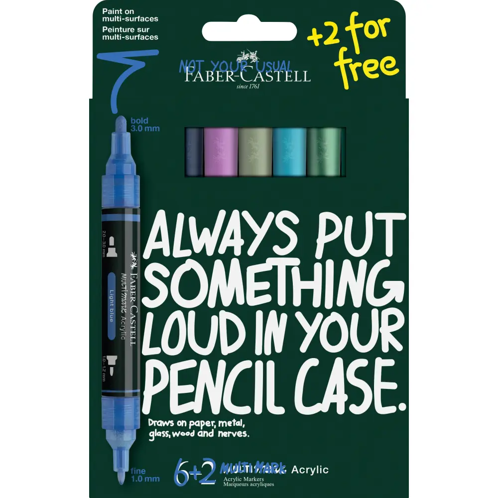 MARKER FC ACRYL MULTI FROST 6+2