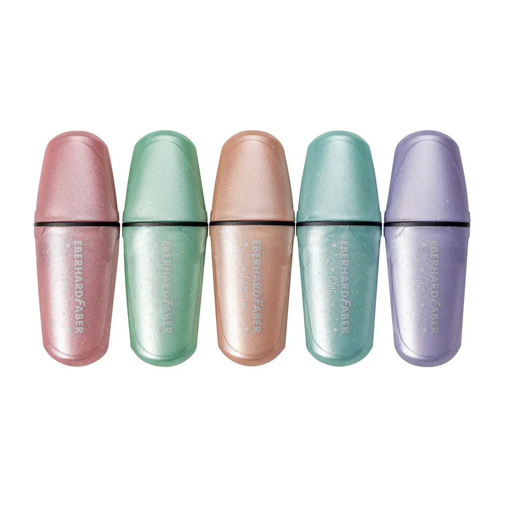 MARKER EFA MINI GLITER PASTEL 5/1