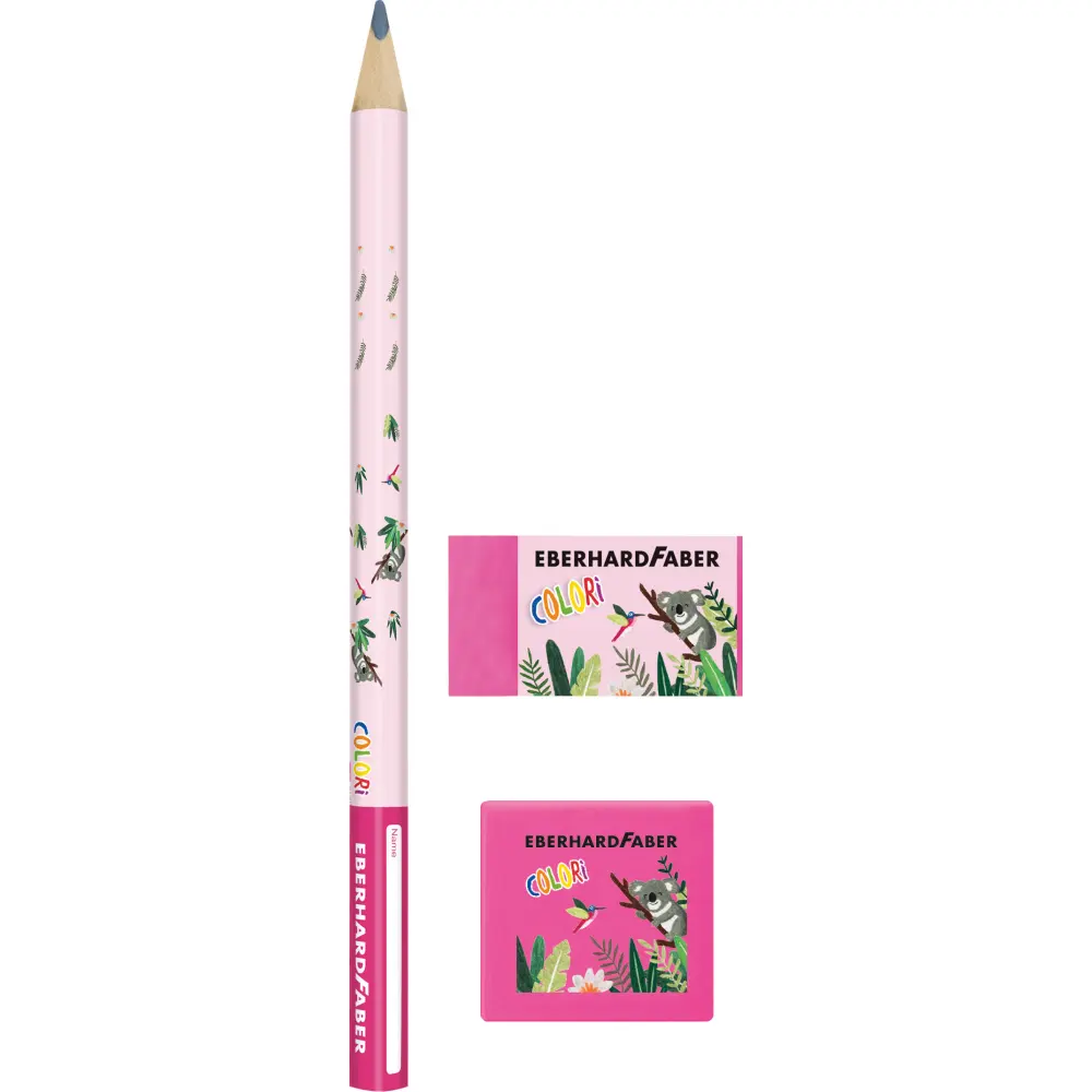 SET EFA SVINČNIK GRAF.+ŠILČEK+RADIRKA