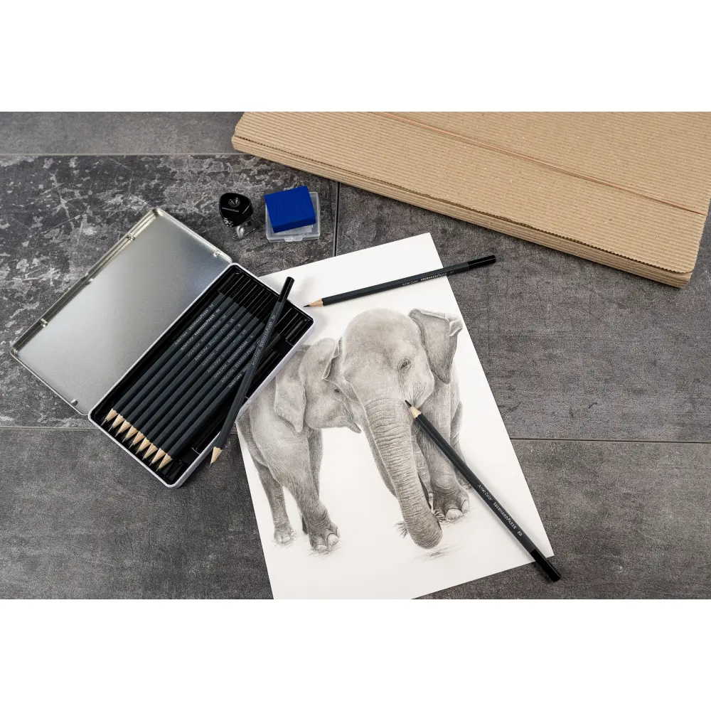 GRAFITNI SVINČNIKI EFA ARTIST COULOR 12/