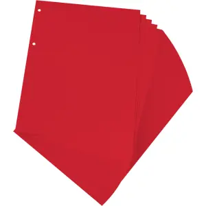 pregradni kartoni A4 100/1 rdeči, 200g