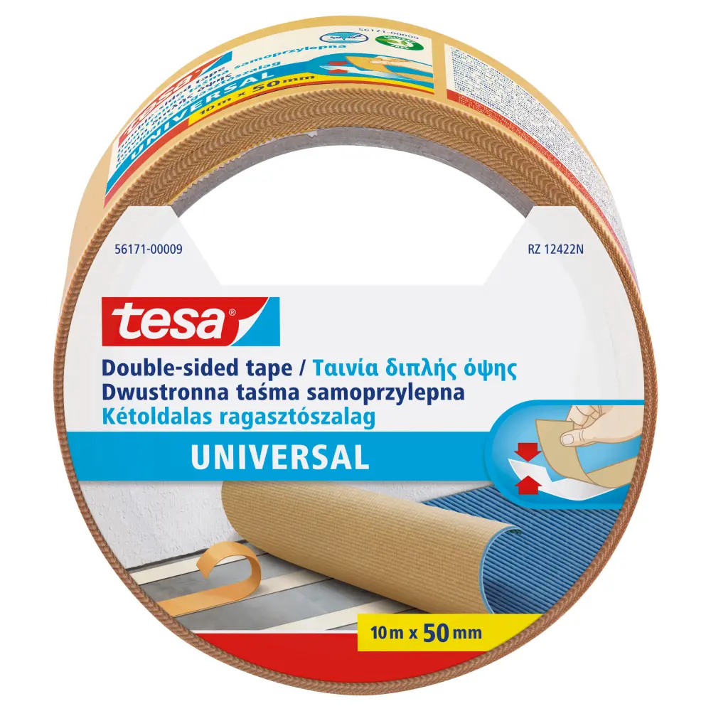 TRAK LEPILNI DVOSTR. UNI. TESA 50MMX10M