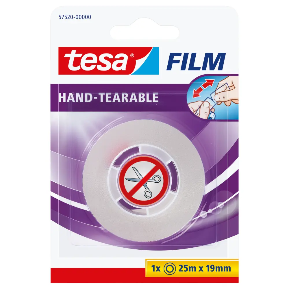 TRAK LEPIL. ROČNOTRGLJIV TESA 19X25 PROZ