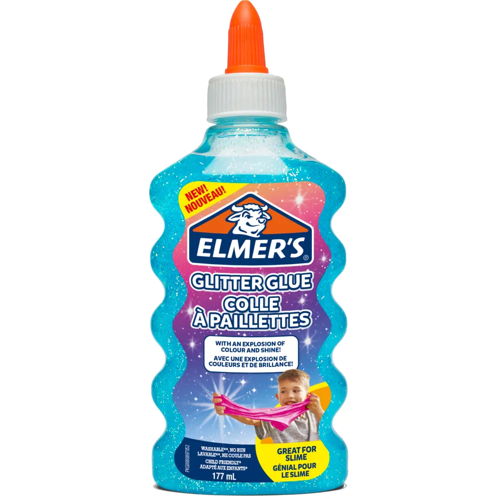 Lepilo z bleščicami ELMER'S - modra