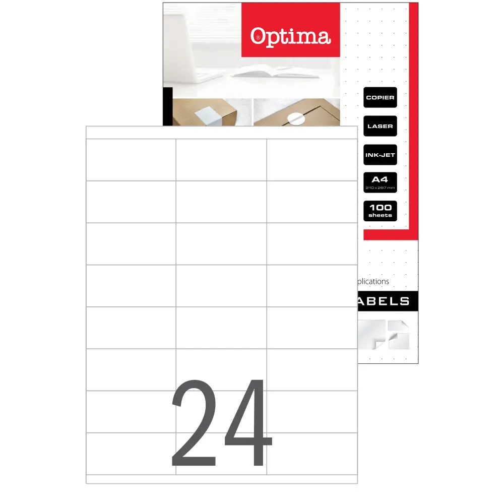 Etikete laser Optima 70 x 35mm