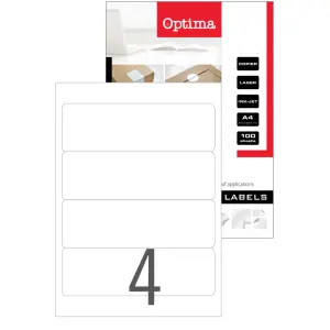 Etikete laser Optima 192 x 61mm