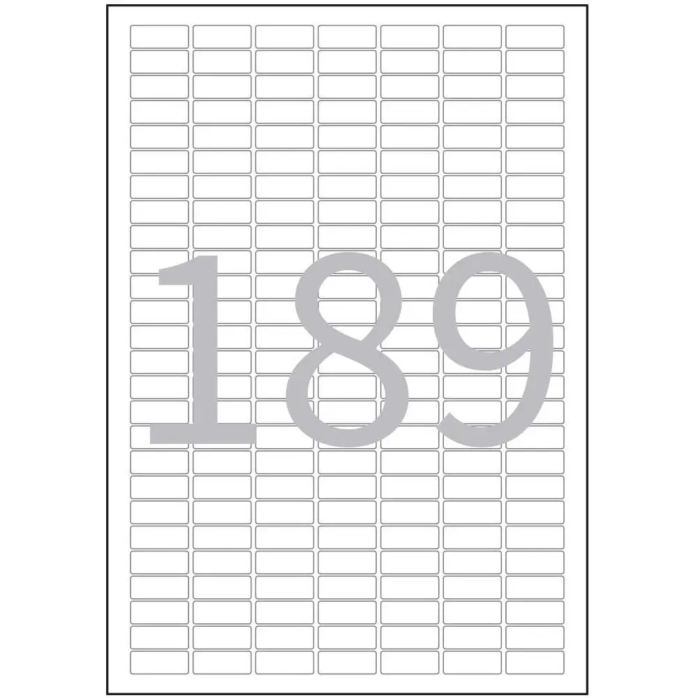 Etikete laser Optima 25,4 x 10mm