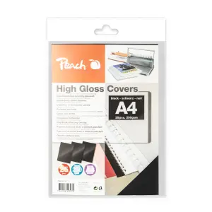 Karton Peach za špir. vez. 250g črn 25/1