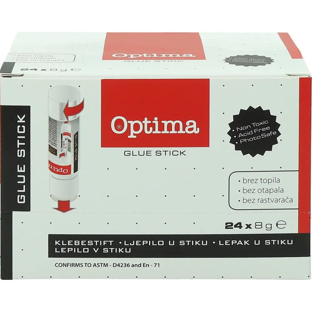 Lepilo v stiku OPTIMA, 8g