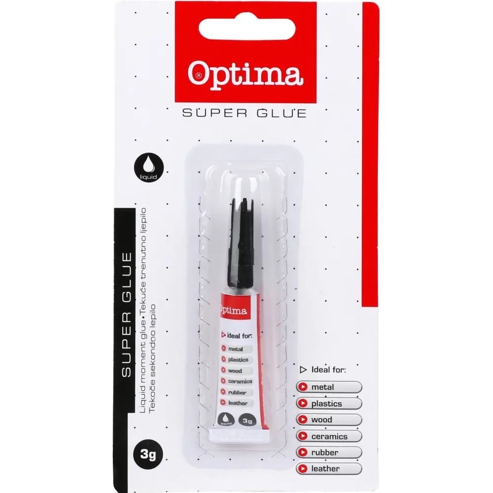 Sekundno lepilo OPTIMA, 3g