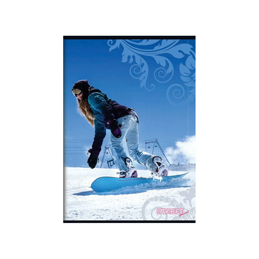 ZVEZEK TRDI STREET SPECIAL A4 5M 80L 80G