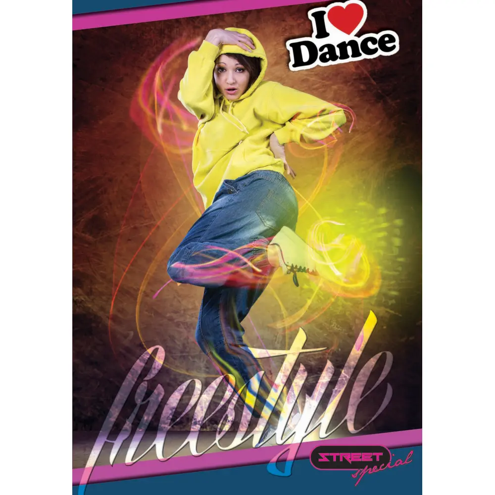 Zvezek Street Special A4 mali karo