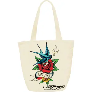 TORBICA ED HARDY NESS BIRD FLOWER BEŽ