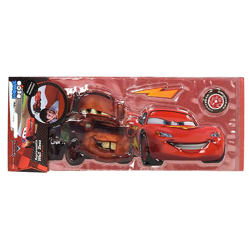 NALEPKA DISNEY CARS 3D