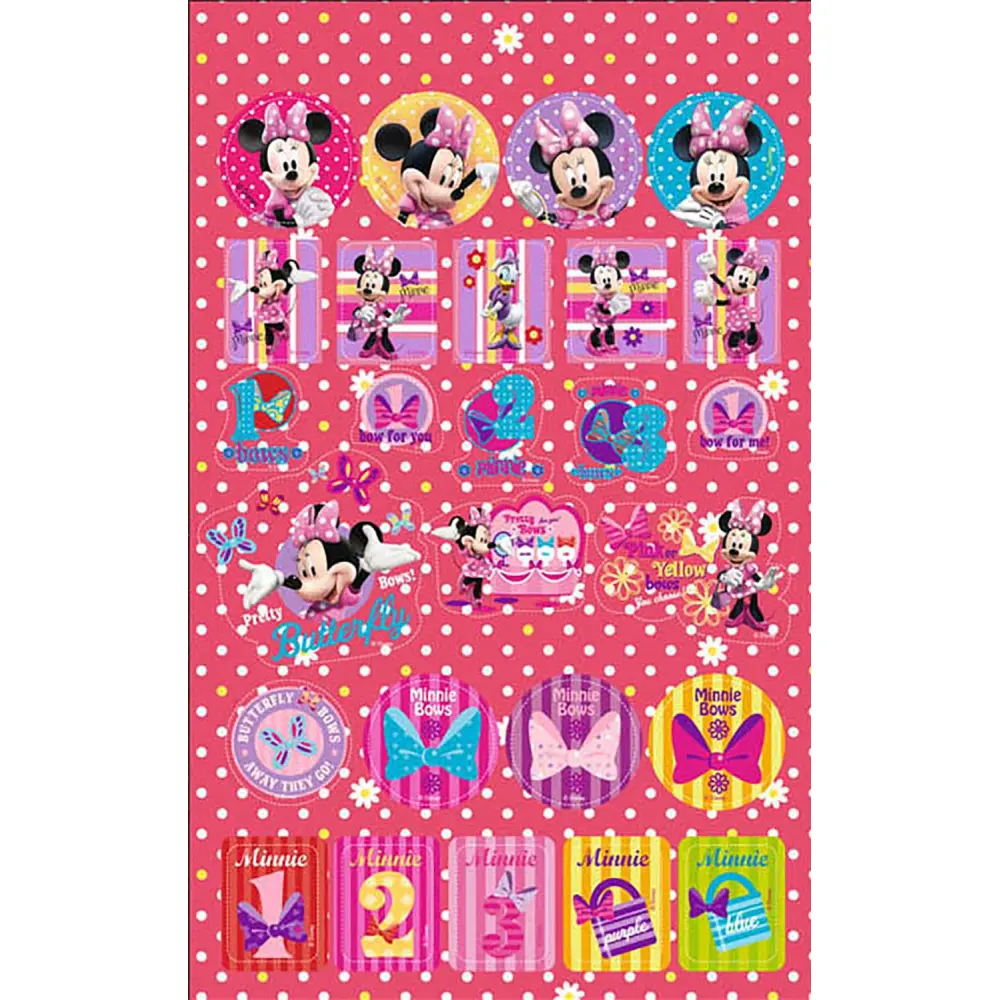 KNJIGA ETIKET DISNEY MINNIE 200 KOS
