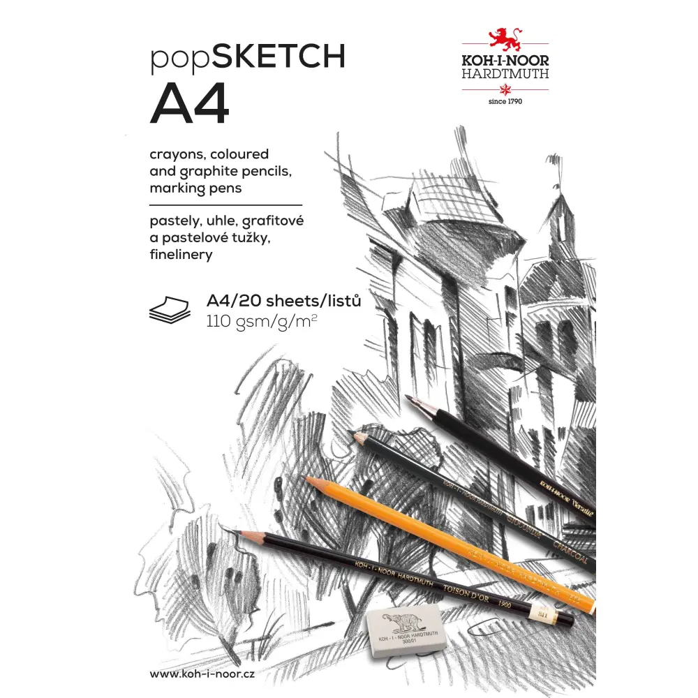 Skicirni blok Koh-i-noor A4