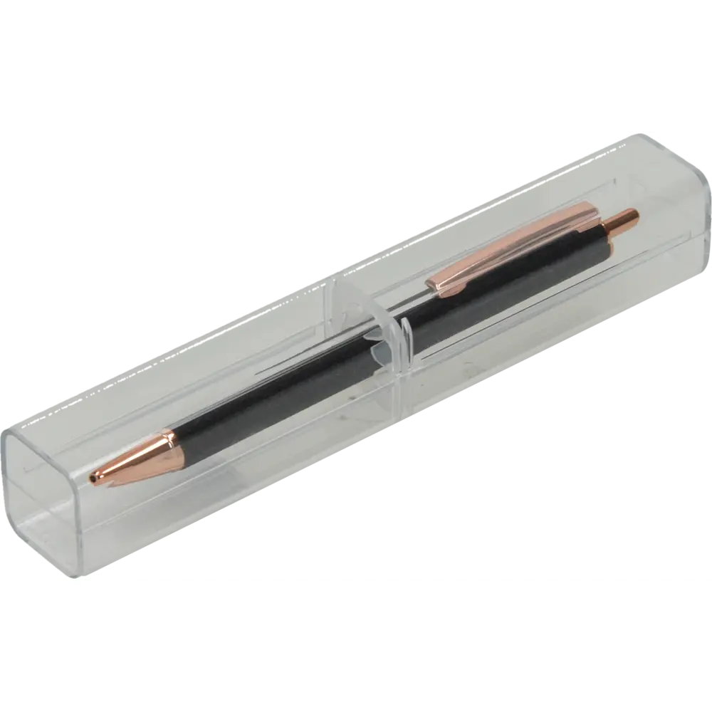 Kemični svinčnik metal črn v etuiju