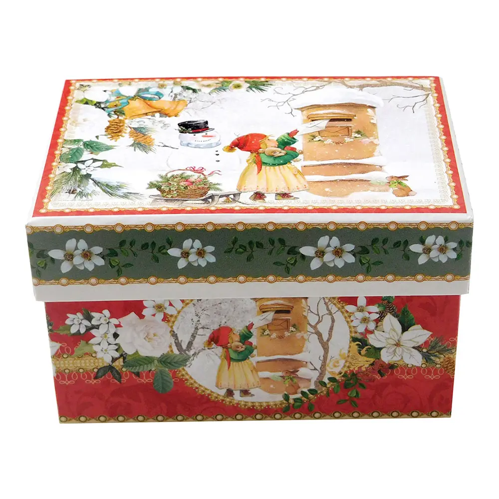 ŠKATLA DARILNA SET XMAS 4/1