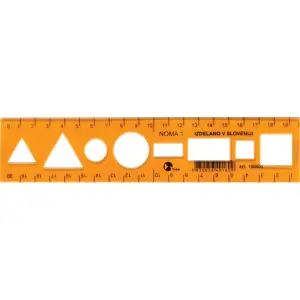 Ravnilo NOMA 1 - oranžna