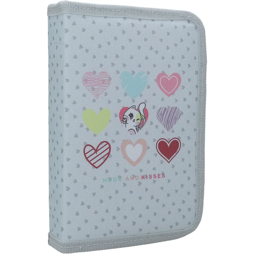 PENCILCASE 1Z 2F FILLED XOXO