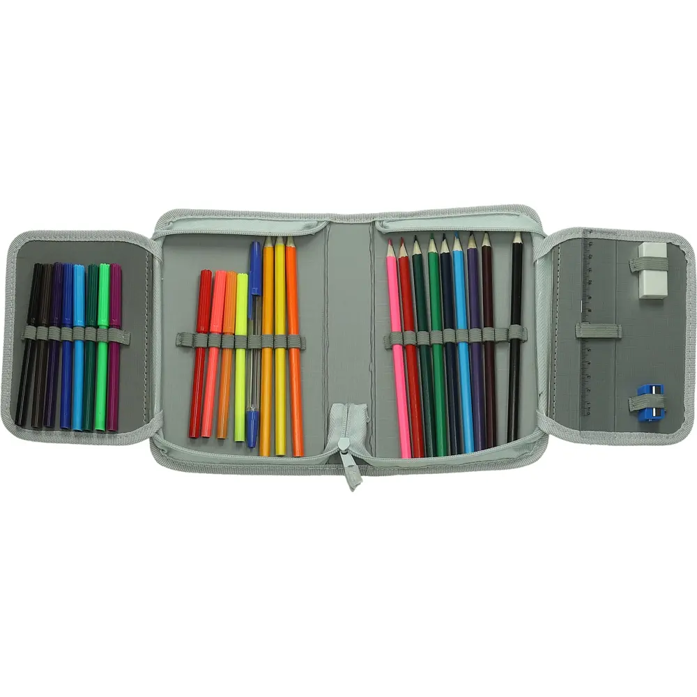 PENCILCASE 1Z 2F FILLED XOXO