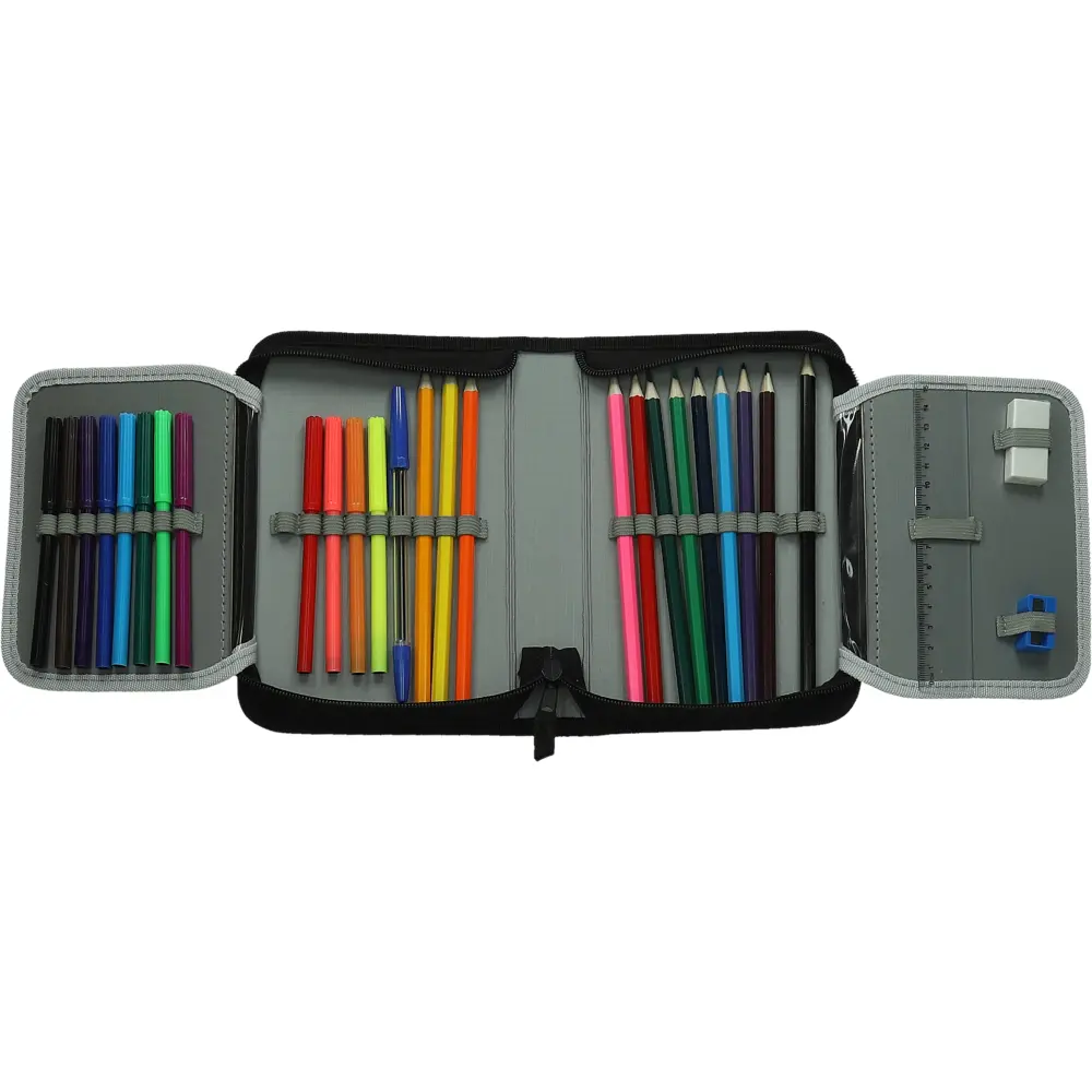 PENCILCASE 1Z 2F FILLED GO HARD