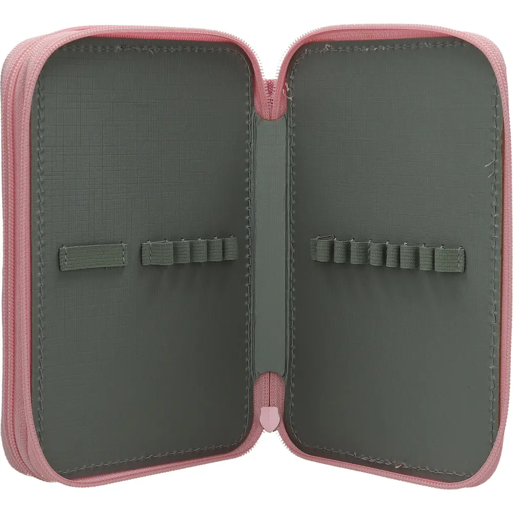 PENCILCASE 2 ZIP FILLED HORSEGIRL