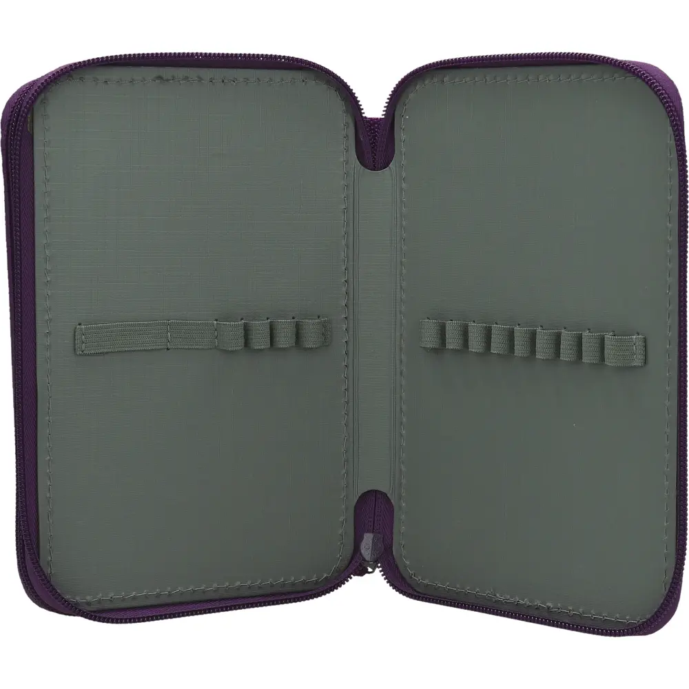 PENCILCASE 2 ZIP FILLED FIERCE