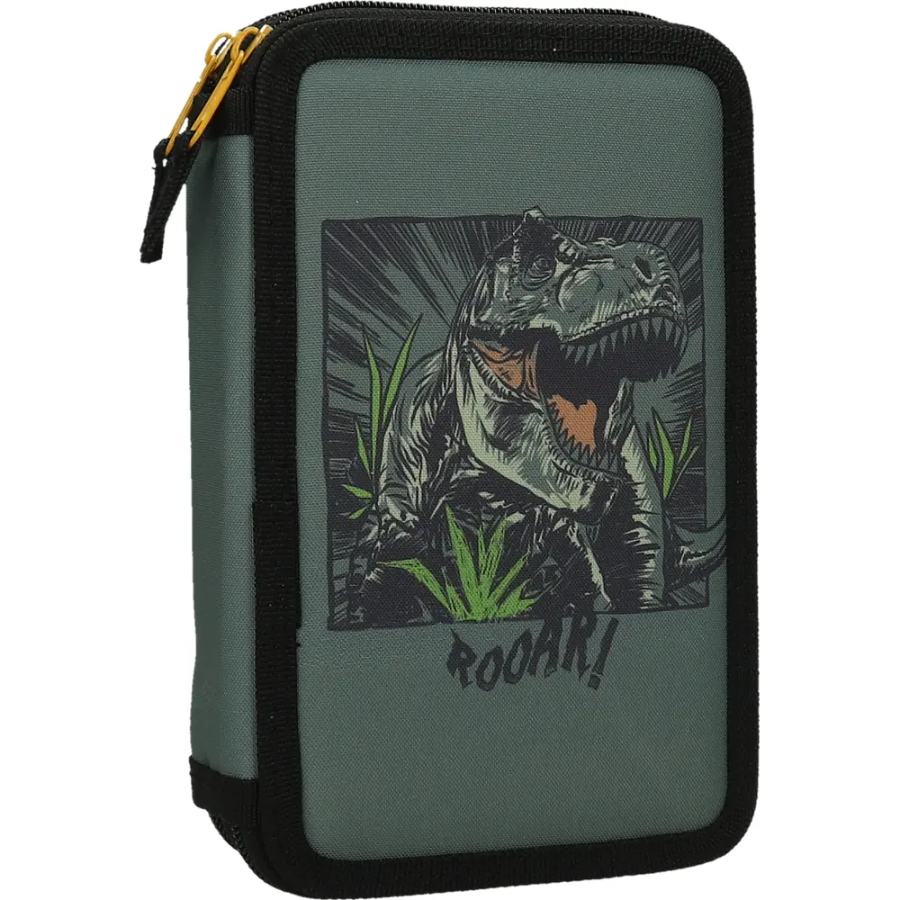 PENCILCASE 2 ZIP EMPTY FOSSIL