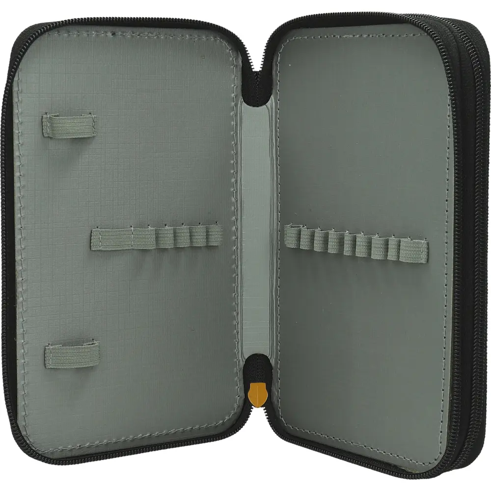 PENCILCASE 2 ZIP EMPTY FOSSIL