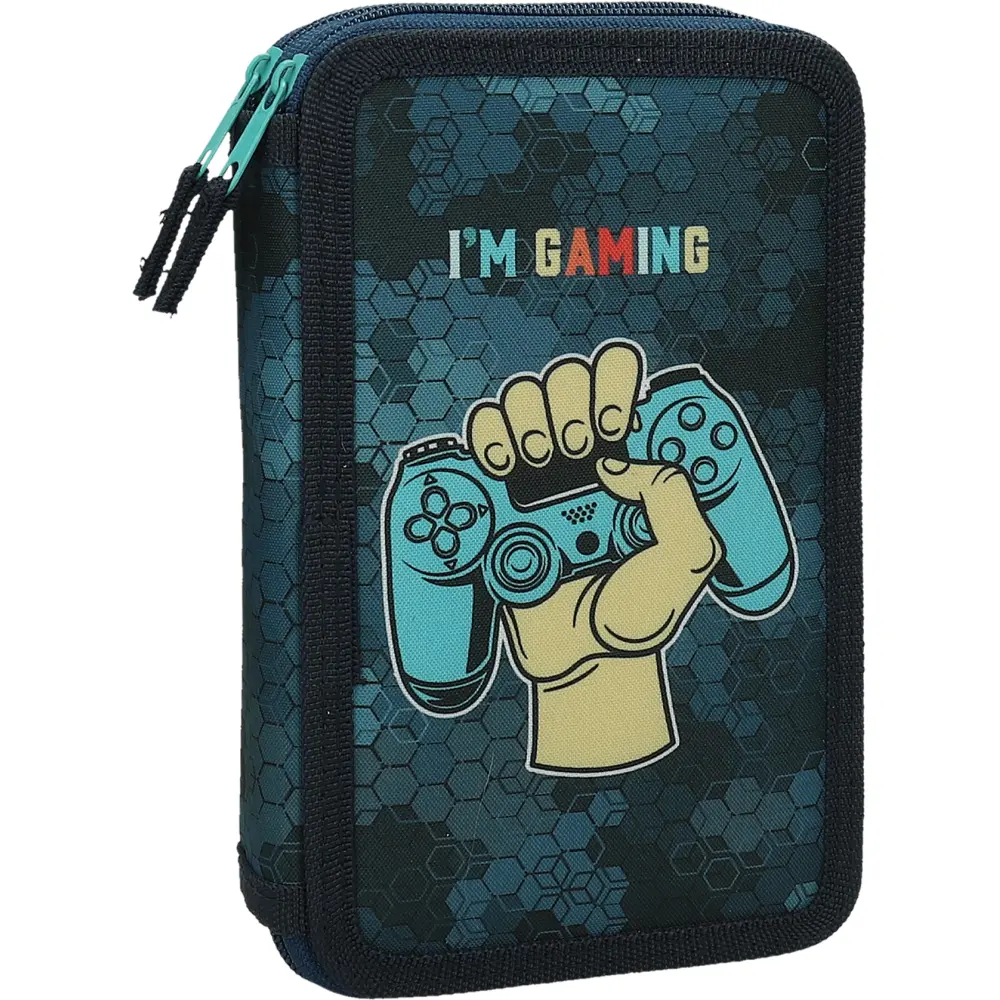 PENCILCASE 2 ZIP FILLED LEVELS