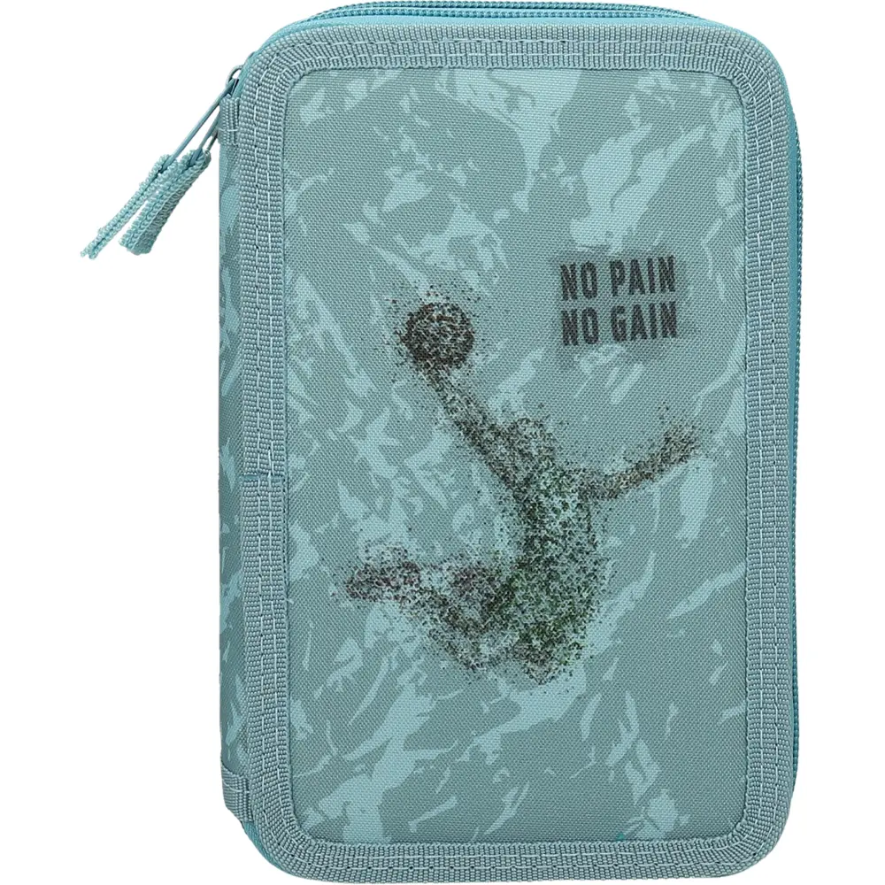 PENCILCASE 2 ZIP EMPTY COURT