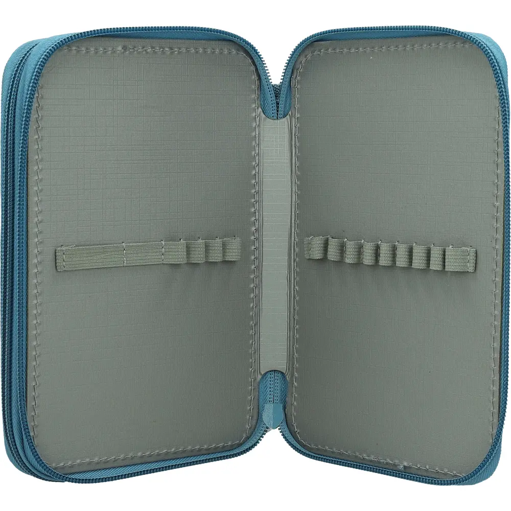 PENCILCASE 2 ZIP EMPTY COURT