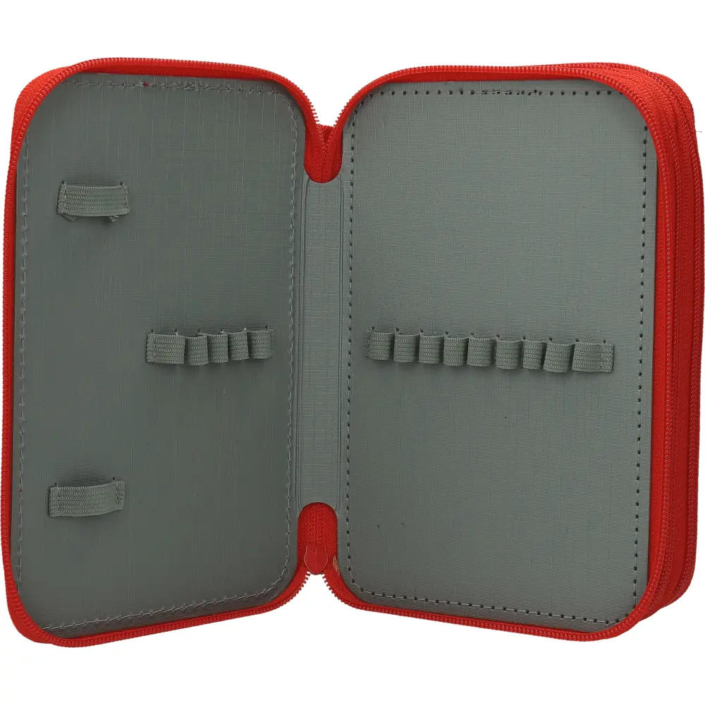 PENCILCASE 3 ZIP EMPTY DELICIOUS